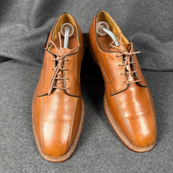 Allen Edmonds Hillcrest Derby Shoes – Size 11D – Honey Tan main image 4